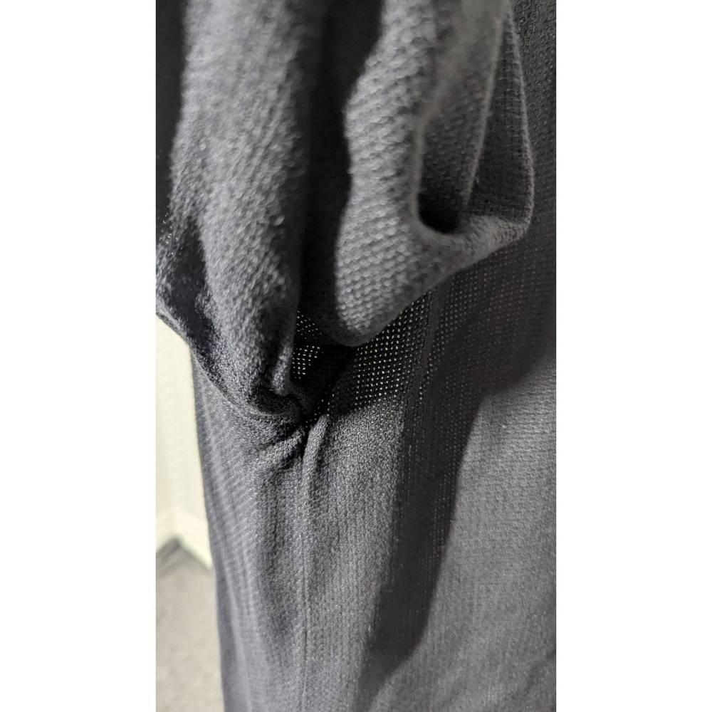 Vintage August Max Women's X Black  Linen Blend‎ Cardigan Tribal Witchy Boho USA - Picture 7 of 16